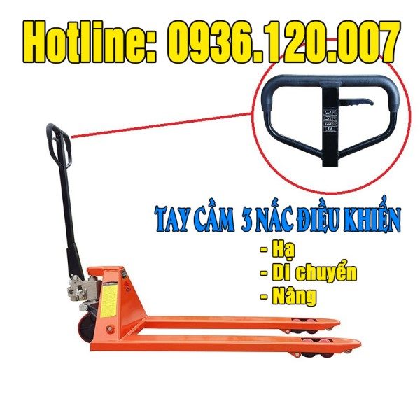 Cách điểu khiển xe kích tay 2 tấn